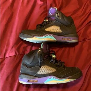 Jordan 5 black grape